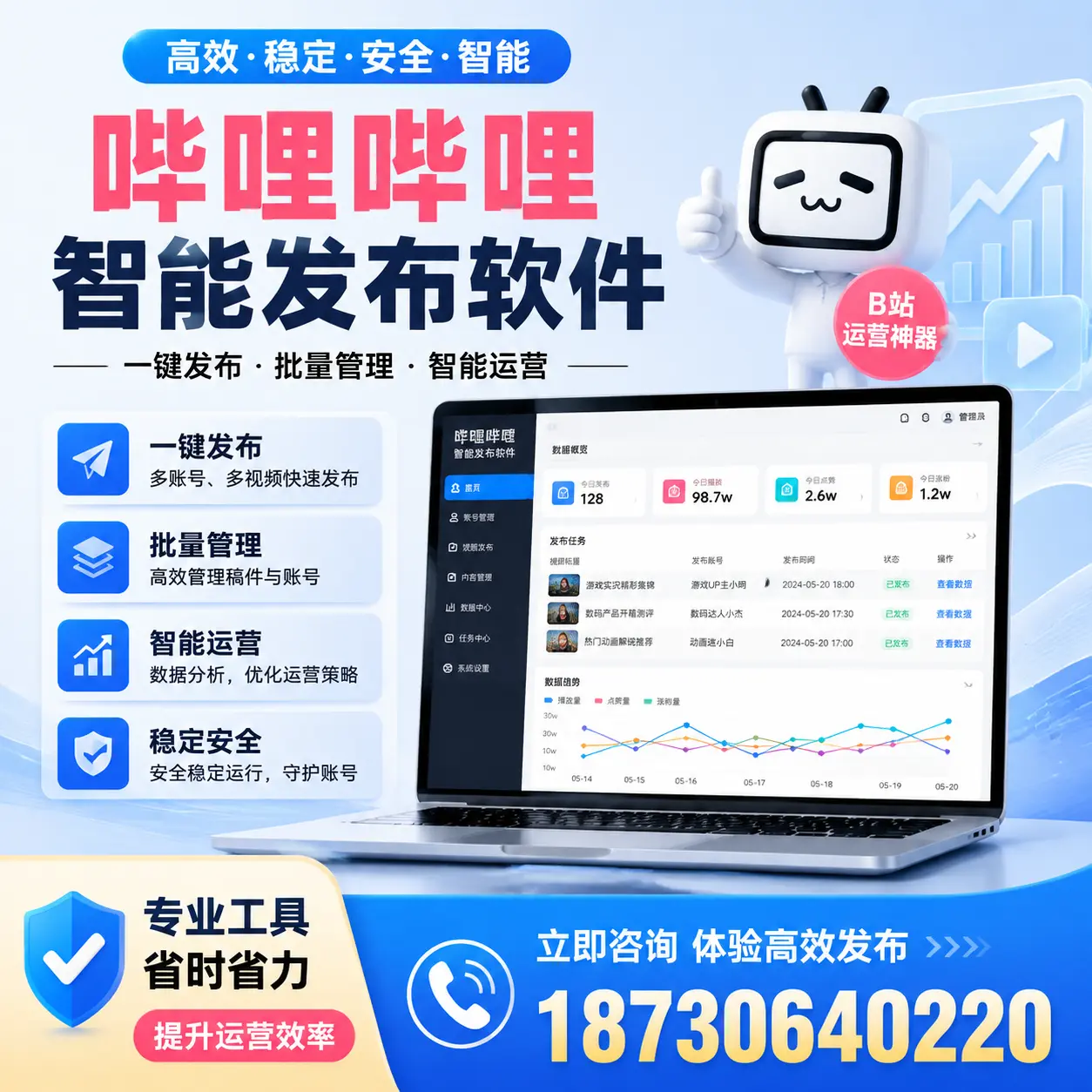 解密哔哩哔哩智能发布软件:功能与优势分析在 上海